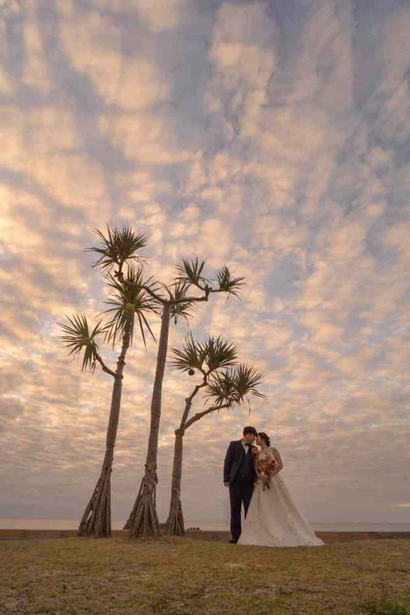 本日最後のワンショット。南国リゾートフォト完結