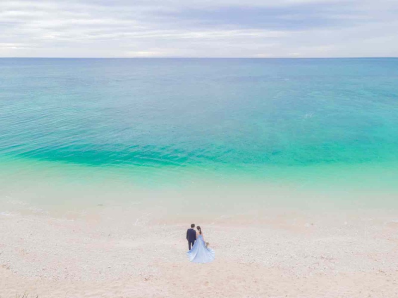 もちろんドローンでのダイナミックな撮影も♪