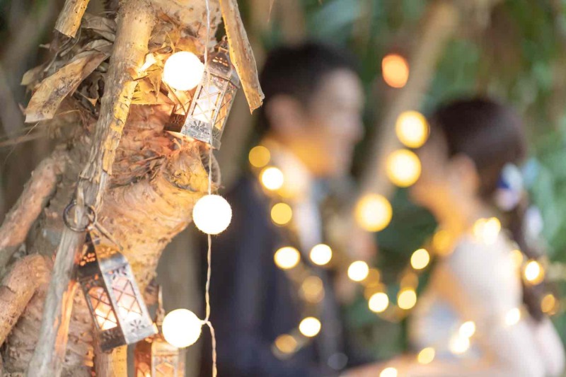 暗くなってからこそオシャレな撮影が可能です！