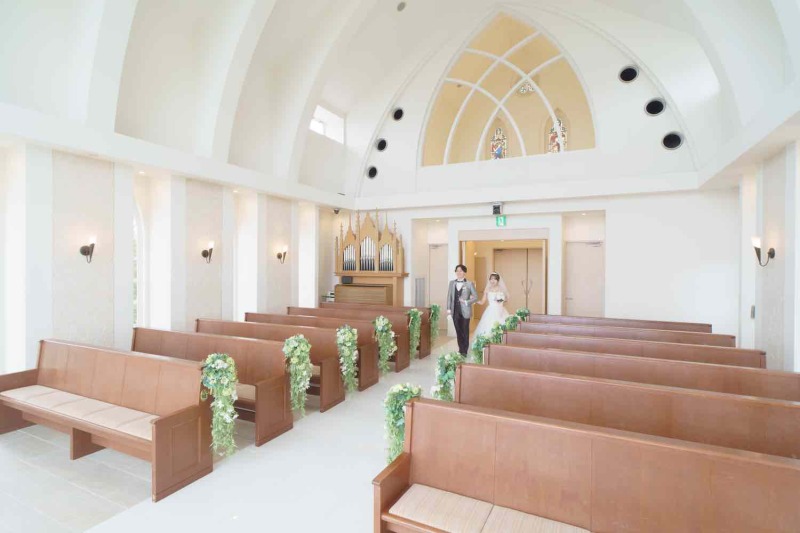 セレモニー撮影のご提案！お二人のご入場！