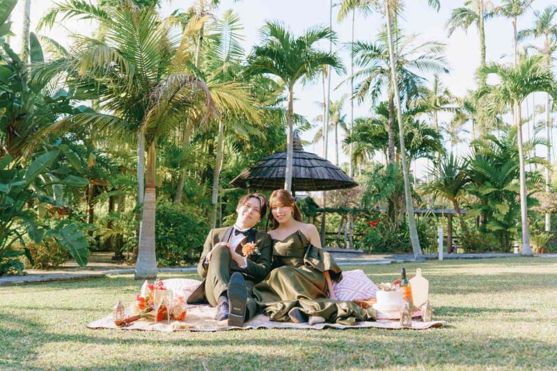 ピクニックスタイルでの撮影もGoooood♪♪