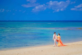 ワルツフォトスタジオ_カラードレス撮影