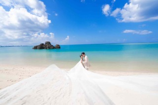 ワルツフォトスタジオ_ビーチ/グリーン撮影