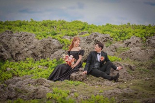 ワルツフォトスタジオ_カラードレス撮影