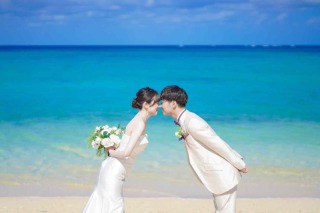 ワルツフォトスタジオ_ビーチ/グリーン撮影