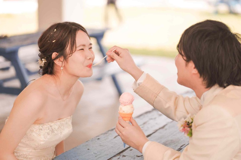 【カフェフォトプラン】ビーチ&イメージのカフェでの撮影プラン¥72,000♪♪沖縄県民の方は10%OFF(¥64,800円)