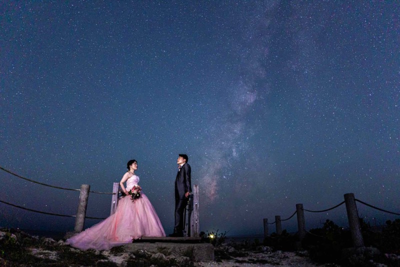 【星空私服撮影プラン】星空撮影(2日保証付) ♪♪通常24,000円⇒今なら沖縄県民割り19,200円!