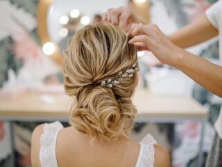 新婦ヘアメイク