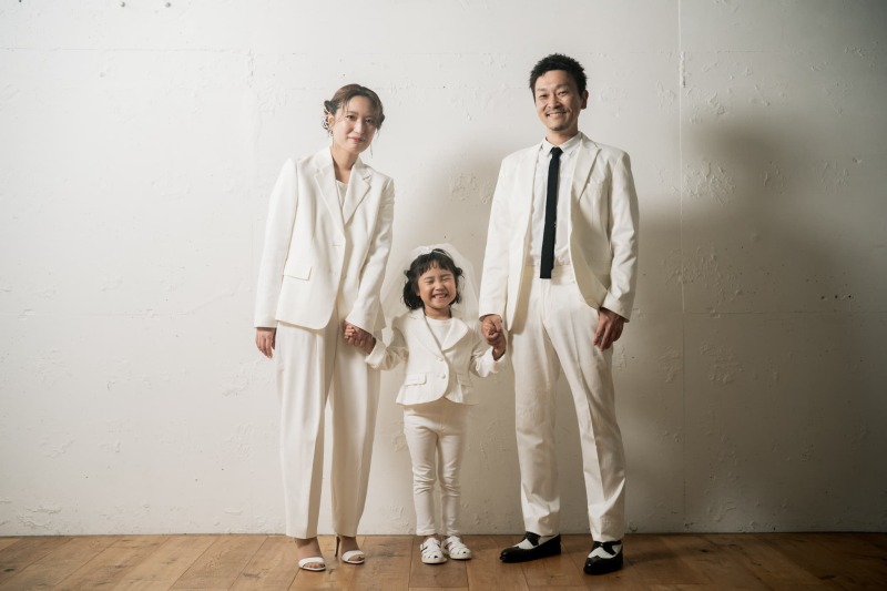 家族みんなでお揃いコーデ♩