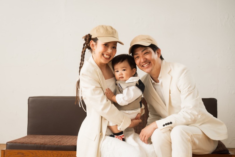お子様と一緒に ファミリーフォト