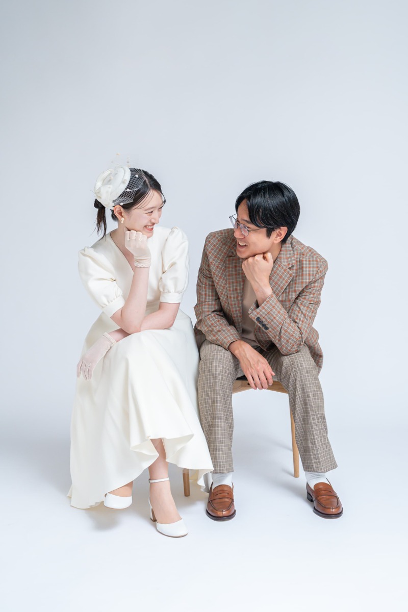 ◆データ80カット＋ヘアメイク＋ヘアセット◆インポートドレスから選択可＋小物付き◎どの衣装を選んでも110,000円