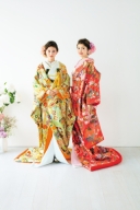 慶寿／唐織花紋