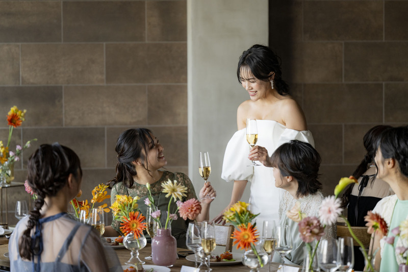 STUDIO axe Wedding Specialties_会食ができる