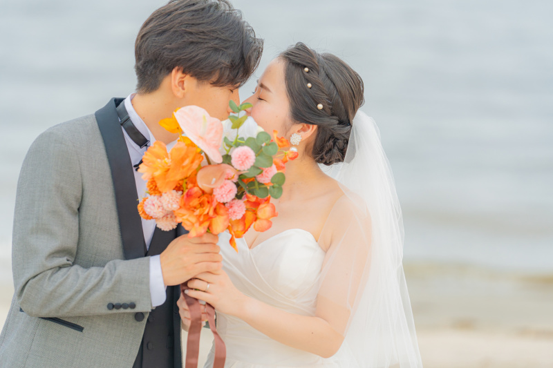 海ロケとブーケは相性バツグン！