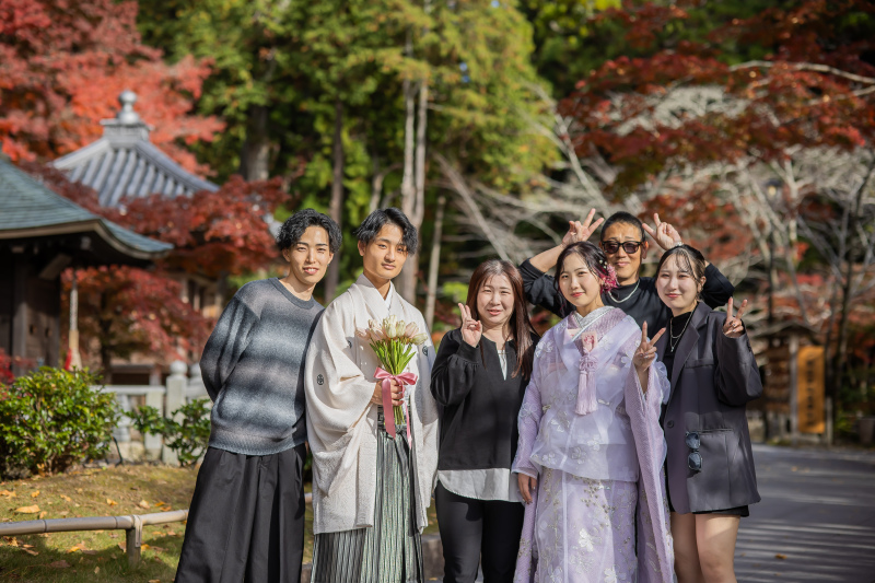 STUDIO axe Wedding Specialties_家族・友人を撮影に呼べる