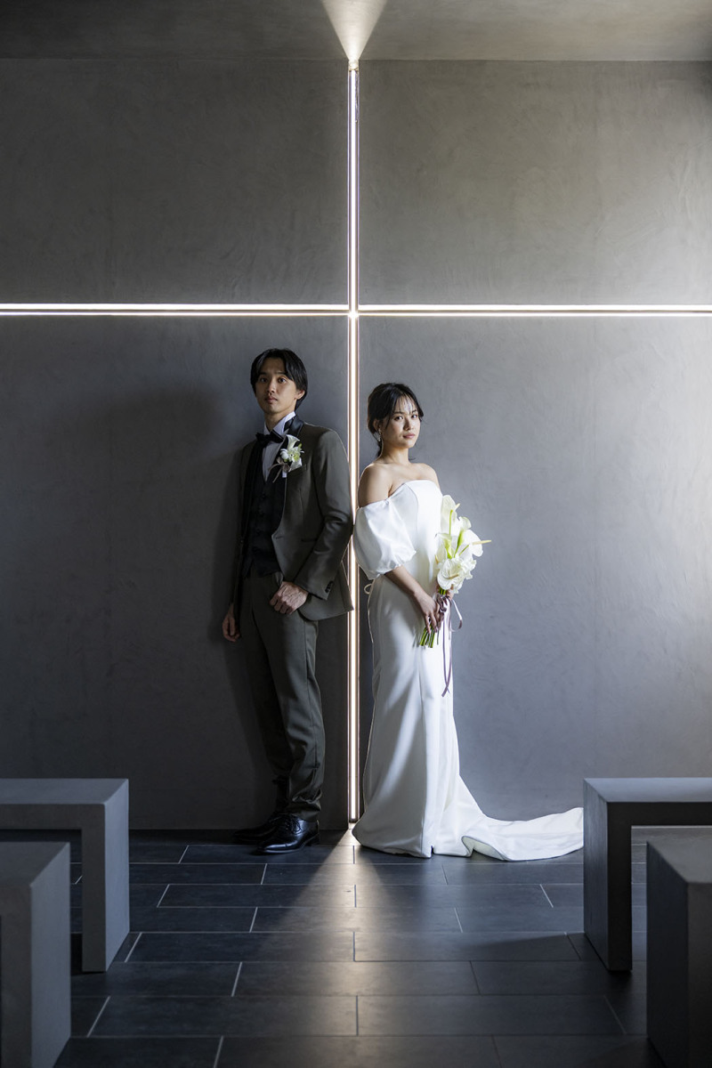 本格チャペルで残すウェディングフォト