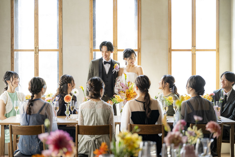 STUDIO axe Wedding Specialties_会食ができる