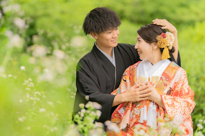 STUDIO axe Wedding Specialties_色打掛・着物が豊富