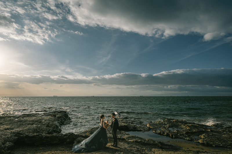 夕日が差し込む時間帯は昼間と違い幻想的！