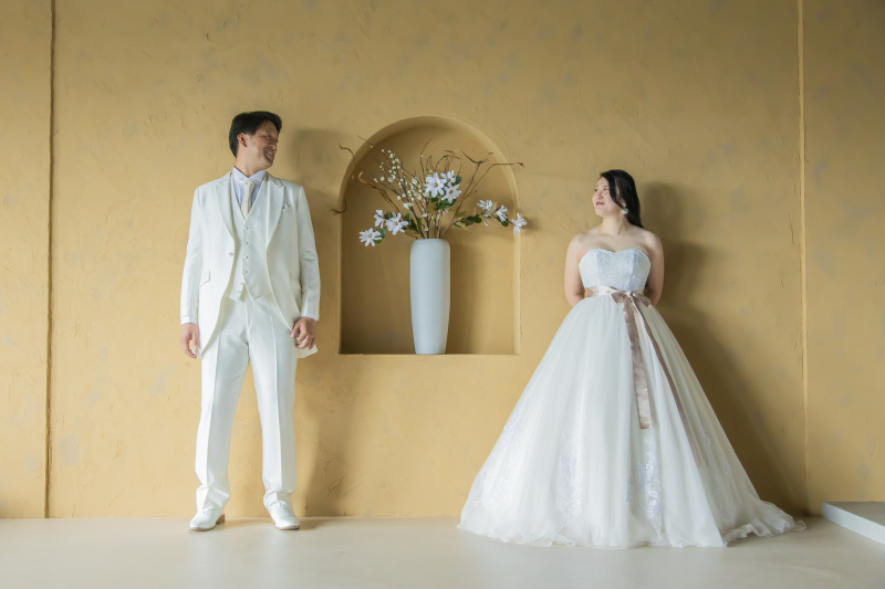 STUDIO axe Wedding Specialties_スタジオで撮影できる