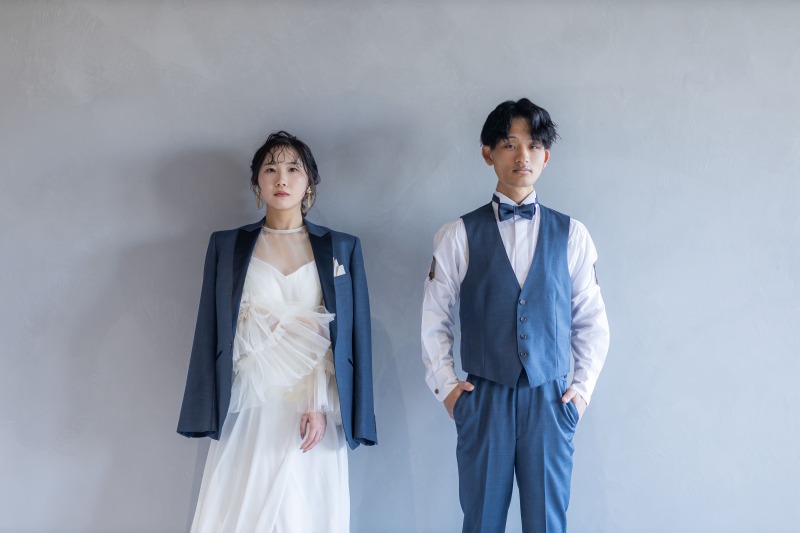 韓国風フォトウェディング/洋装3着スタジオ撮影