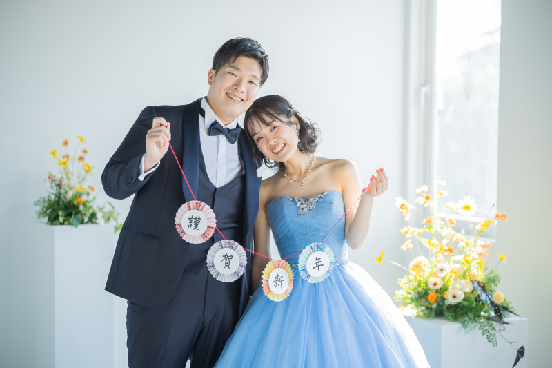 STUDIO axe Wedding Specialties_スタジオで撮影できる