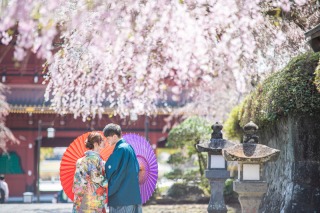 【期間限定】★春直前割★和装ロケーション撮影プラン/データ50カット付き/衣裳選び放題！