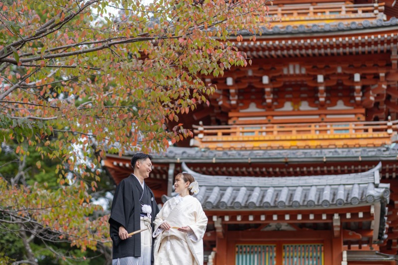 【方広寺ロケーションプラン】和装1着/データ100カット付き♪