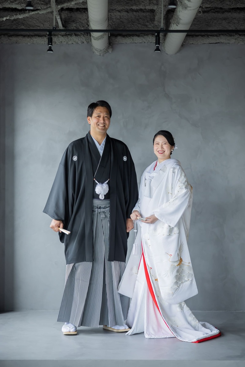 【6月末まで撮影限定】和装＆洋装スタジオプラン / データ100カット付き