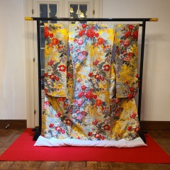 392ミュルーズ美術館織物ロココ模様