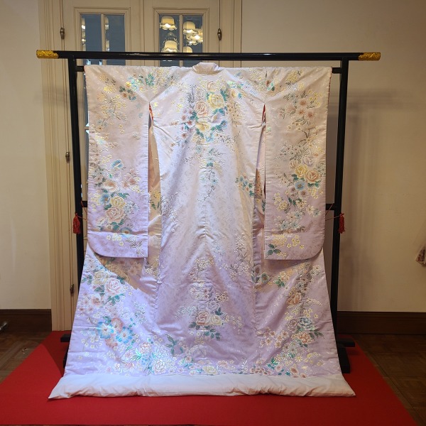 K601桃色薔薇牡丹