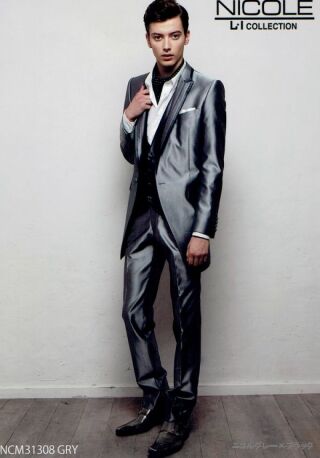 NICOLE　グレー×ブラック