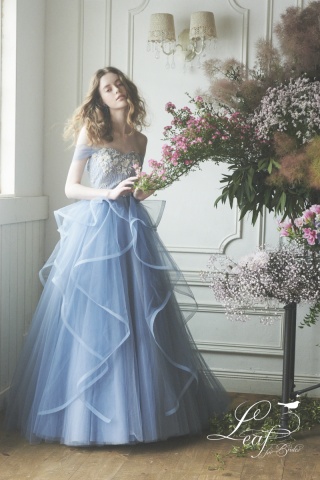 Leaf for Brides Blue