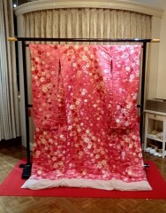 K６０６薄紅桜唐織