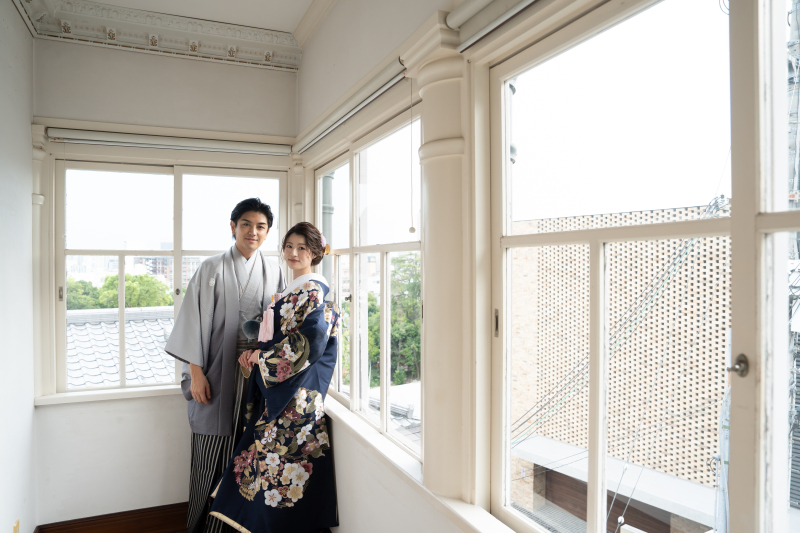 伝統的建造物での撮影