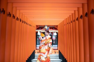 Photo de No&euml;lie_和装ロケーション撮影