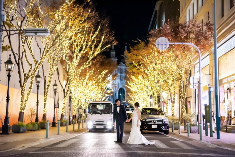 ナイトフォトウエディングプラン