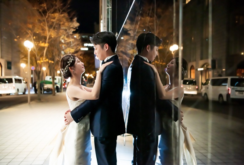 洋装1点ロケーションプラン（デジタル台紙3面付き）