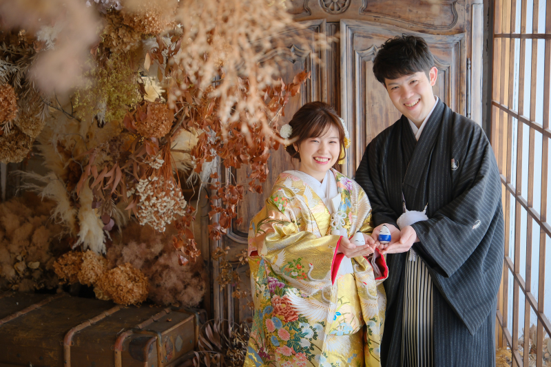 【Photorait掲載記念◆1月2月撮影で7万円OFF！】貸切空間のこだわりスタジオ◇和装1着スタジオ＜データ50カット付＞