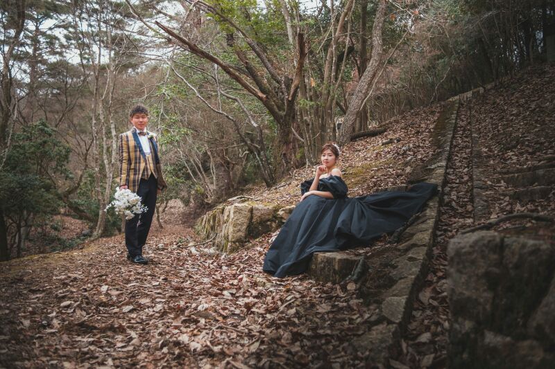 少し残る冬の雰囲気に合わせてかっこよく