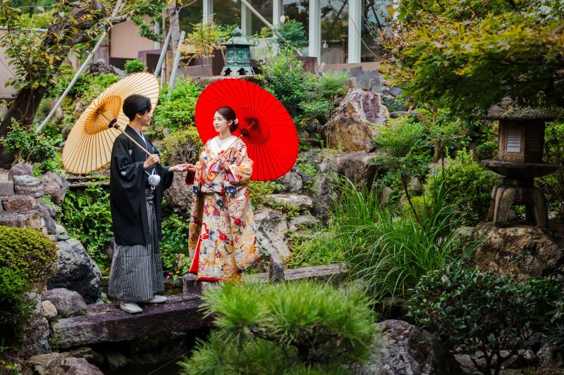 ★5月末まで限定★【&yen;29,800〜お試し価格で叶える老舗中村楼フォト】和装1着・美肌補正データ1カット付き♪