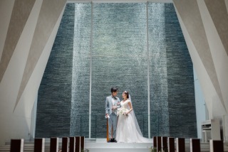 【チャペル撮影・1ポーズデータ(DL納品)】洋装1点 美肌・スタイルアップ補正付★