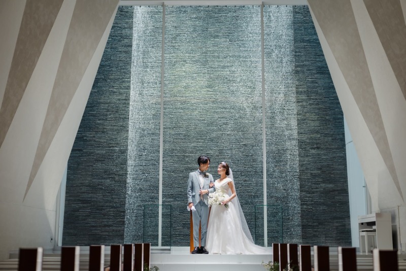 【チャペル撮影・1ポーズデータ(DL納品)】洋装1点 美肌・スタイルアップ補正付★