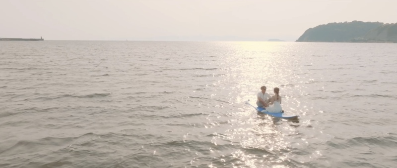 ドローンでも撮影しました！