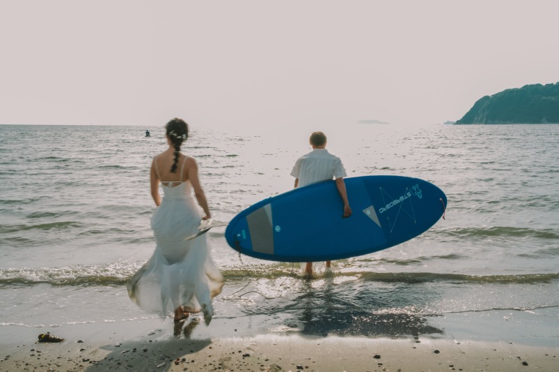 SUPを持って、いざ&hellip;！