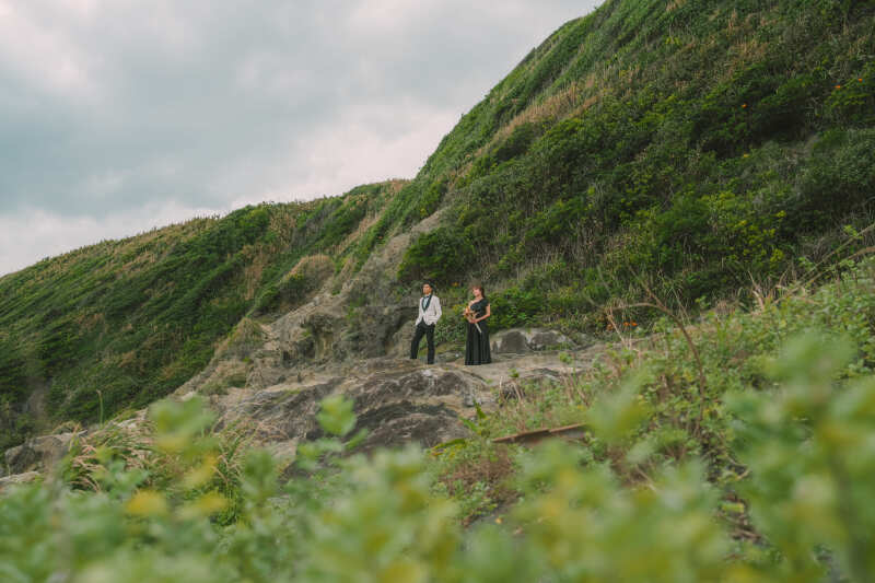 カメラマンの後ろでは&hellip;
