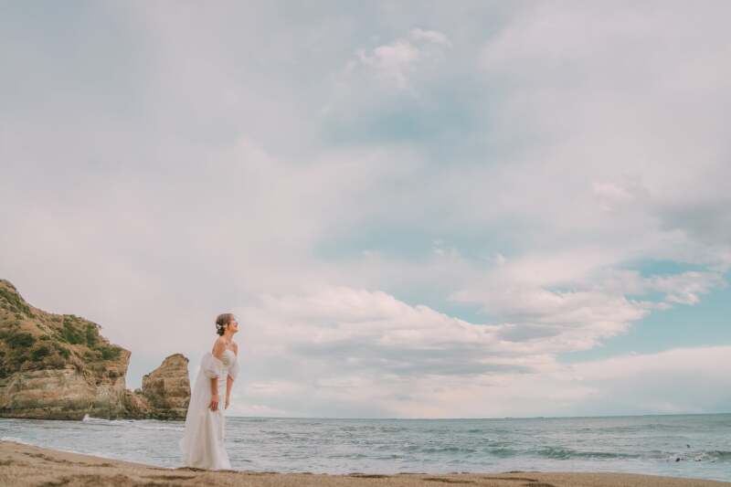 Studio328_海で撮影できる