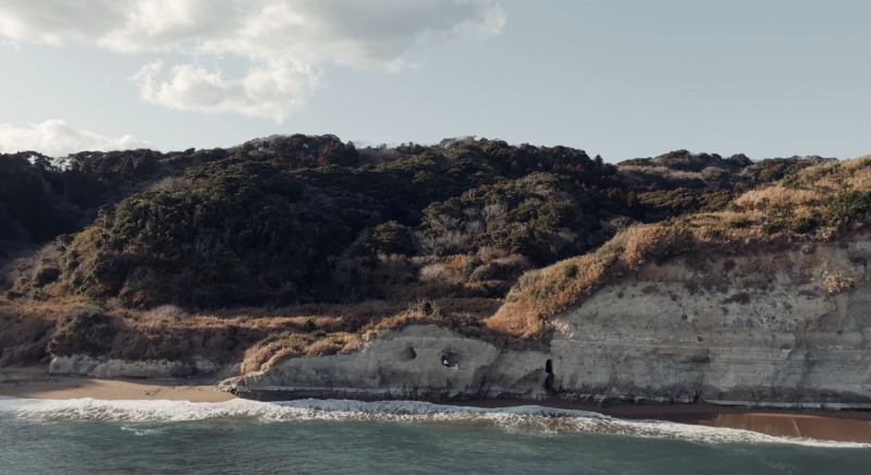 海でのドローンは大人気です！