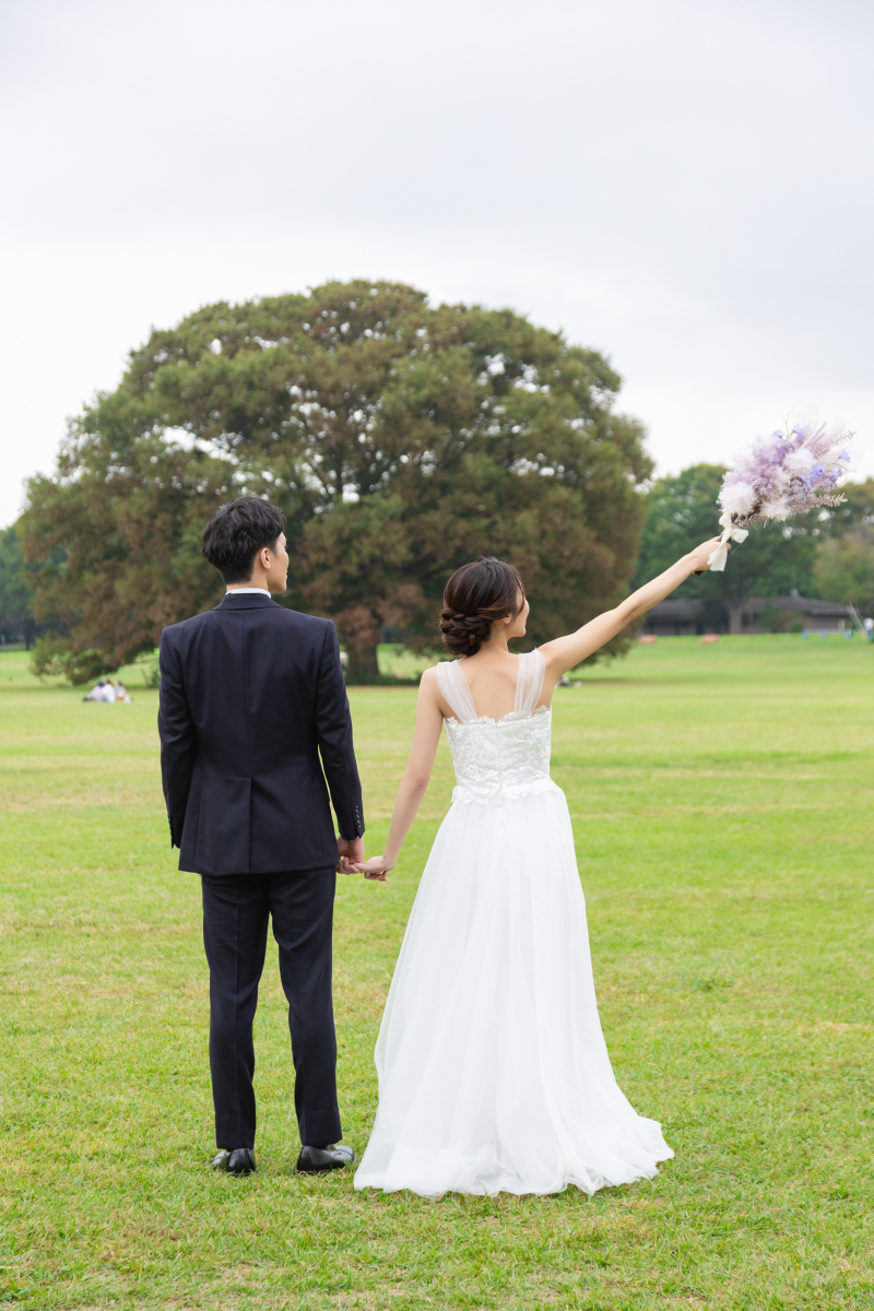 【昭和記念公園+スタジオ】ロケ+スタジオプラン(全データ、台紙、アルバム、ヘアメイク、着付け、ボディメイク付き)土日UP料金なし