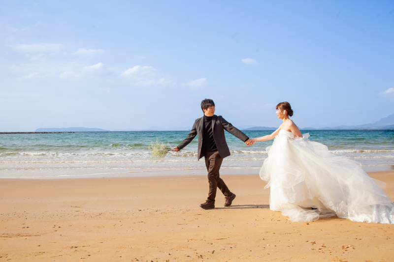 海風と一緒に始まったロケ撮影